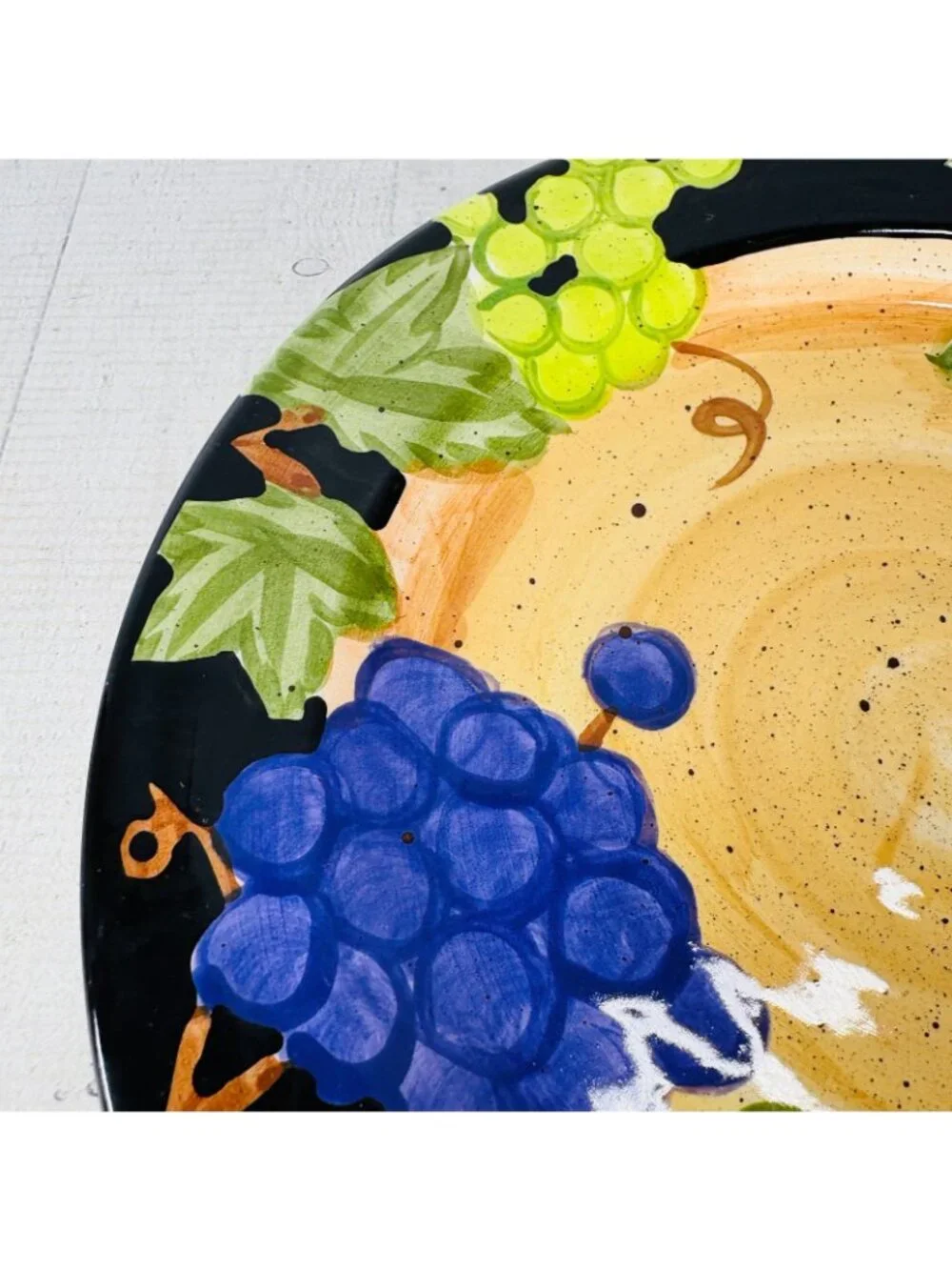 Culinary Arts Studio Collection VINTAGE GRAPE Stoneware 11